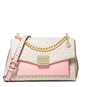 Michael Kors Lita Medium Logo Crossbody. NWT